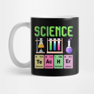 Science Teacher Chemistry Biology Physics Teacher Student Mug